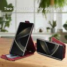 For Huawei Nova 11 Pro Zipper Wallet Vertical Flip Leather Phone Case(Brown) - 5