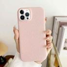 For iPhone 15 Pro Litchi Texture All-inclusive Shockproof Phone Case(Pink) - 1