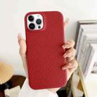 For iPhone 15 Pro Litchi Texture All-inclusive Shockproof Phone Case(Red) - 1