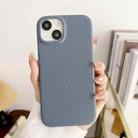 For iPhone 15 Litchi Texture All-inclusive Shockproof Phone Case(Grey) - 1