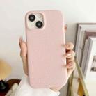 For iPhone 15 Litchi Texture All-inclusive Shockproof Phone Case(Pink) - 1