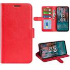 For Nokia C12 R64 Texture Horizontal Flip Leather Phone Case(Red) - 1