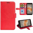 For Nokia C02 R64 Texture Horizontal Flip Leather Phone Case(Red) - 1