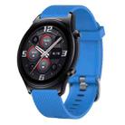 For Huawei Watch 3 22mm Diamond Textured Silicone Watch Band(Midnight Blue) - 1