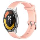 For Xiaomi Mi Watch Color 2 22mm Diamond Textured Silicone Watch Band(Pink) - 1