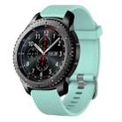 For Samsung Gear S3 Frontier 22mm Diamond Textured Silicone Watch Band(Water Duck) - 1