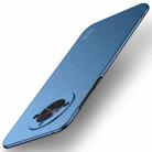 For Honor X50 5G MOFI Fandun Series Frosted PC Ultra-thin All-inclusive Phone Case(Blue) - 1