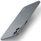 For Honor X50i / 90 Lite MOFI Fandun Series Frosted PC Ultra-thin All-inclusive Phone Case(Gray) - 1