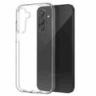 For Samsung Galaxy A56 5G NORTHJO Transparent TPU Phone Case with Tempered Glass Film(Transparent) - 2