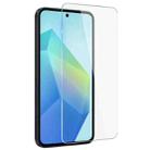 For Samsung Galaxy A56 5G NORTHJO Transparent TPU Phone Case with Tempered Glass Film(Transparent) - 3