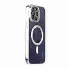 For iPhone 15 Pro ENKAY Hat-Prince Magsafe Electroplated TPU Clear Shockproof Phone Case(Silver) - 1