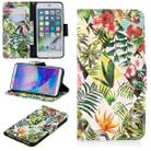 3D Colored Drawing Pattern Horizontal Flip Leather Case for iPhone 7 Plus & 8 Plus, with Holder & Card Slots & Wallet(Banana Leaf) - 1