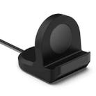 For Samsung Galaxy Watch6 / Watch6 Classic / Watch5 / Watch5 Pro JUNSUNMAY Silicone Charger Stand Non-Slip Base(Black) - 3