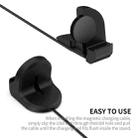For Samsung Galaxy Watch6 / Watch6 Classic / Watch5 / Watch5 Pro JUNSUNMAY Silicone Charger Stand Non-Slip Base(Black) - 5