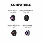 For Samsung Galaxy Watch6 / Watch6 Classic / Watch5 / Watch5 Pro JUNSUNMAY Silicone Charger Stand Non-Slip Base(Black) - 8