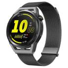For Huawei Watch GT Runner Milan Double Magnetic Steel Mesh Watch Band(Gray) - 1