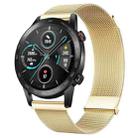 For Honor Magic Watch Milan Double Magnetic Steel Mesh Watch Band(Gold) - 1