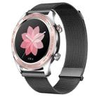 For Honor Watch Dream Milan Double Magnetic Steel Mesh Watch Band(Gray) - 1