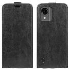 For Nokia C100 R64 Texture Single Vertical Flip Leather Phone Case(Black) - 1