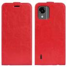 For Nokia C100 R64 Texture Single Vertical Flip Leather Phone Case(Red) - 1