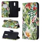 3D Colored Drawing Pattern Horizontal Flip Leather Case for Nokia 3.2, with Holder & Card Slots & Wallet(Banana Leaf) - 1