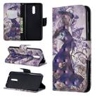 3D Colored Drawing Pattern Horizontal Flip Leather Case for Nokia 3.2, with Holder & Card Slots & Wallet(Peacock) - 1
