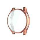 For Samsung Galaxy Watch6 40mm ENKAY Hat-Prince Full Coverage Electroplated Soft TPU Case with Screen Protection(Rose Gold) - 1