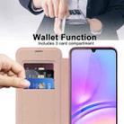 For Samsung Galaxy A05s Shield Magsafe RFID Anti-theft Rhombus Leather Phone Case(Pink) - 3
