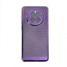 For Huawei Mate 50 Ice Sense Heat Dissipation Electroplating PC Phone Case(Purple) - 1