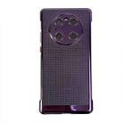 For Huawei Mate 40 Pro Ice Sense Heat Dissipation Electroplating PC Phone Case(Purple) - 1