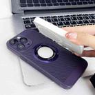 For iPhone 13 Cooling MagSafe Magnifier Phone Case(White) - 4