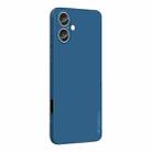 For iPhone 16 Plus PINWUYO Sense Series Liquid Silicone TPU Phone Case(Blue) - 1