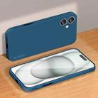 For iPhone 16 Plus PINWUYO Sense Series Liquid Silicone TPU Phone Case(Blue) - 3