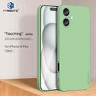 For iPhone 16 Plus PINWUYO Sense Series Liquid Silicone TPU Phone Case(Green) - 2