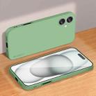 For iPhone 16 Plus PINWUYO Sense Series Liquid Silicone TPU Phone Case(Green) - 3