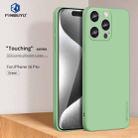 For iPhone 16 Pro PINWUYO Sense Series Liquid Silicone TPU Phone Case(Green) - 2