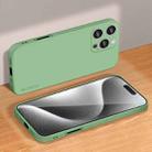 For iPhone 16 Pro PINWUYO Sense Series Liquid Silicone TPU Phone Case(Green) - 3