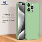 For iPhone 16 Pro Max PINWUYO Sense Series Liquid Silicone TPU Phone Case(Green) - 2