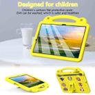 For Samsung Galaxy Tab S10+12.4 X820 Handle Kickstand Children EVA Shockproof Tablet Case(Yellow) - 2