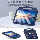 For Samsung Galaxy Tab S10+12.4 X820 Handle Kickstand Children EVA Shockproof Tablet Case(Navy Blue) - 2
