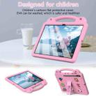 For Samsung Galaxy Tab S10 FE+ Handle Kickstand Children EVA Shockproof Tablet Case(Pink) - 2