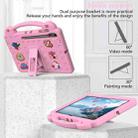 For Samsung Galaxy Tab S10 FE+ Handle Kickstand Children EVA Shockproof Tablet Case(Pink) - 3