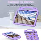 For Samsung Galaxy Tab S10 FE+ Handle Kickstand Children EVA Shockproof Tablet Case(Light Purple) - 2