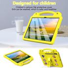 For Samsung Galaxy Tab S10 FE+ Handle Kickstand Children EVA Shockproof Tablet Case(Yellow) - 2