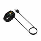 For Huawei Watch Fit Special Edition Smart Watch Charging Cable, Length: 1m(Black) - 4