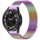 For Samsung Galaxy Watch 6 Classic Button Style Milan Magnetic Metal Watch Band(Color) - 1