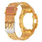 For Samsung Galaxy Watch6 40mm TPU Integrated Silicone Watch Band(Orange) - 3