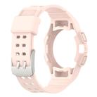 For Samsung Galaxy Watch6 40mm TPU Integrated Silicone Watch Band(Pink) - 3