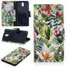 3D Colored Drawing Pattern Horizontal Flip Leather Case for Nokia 3.1, with Holder & Card Slots & Wallet(Banana Leaf) - 1