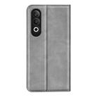 For OPPO K12 Retro-skin Magnetic Suction Leather Phone Case(Grey) - 3